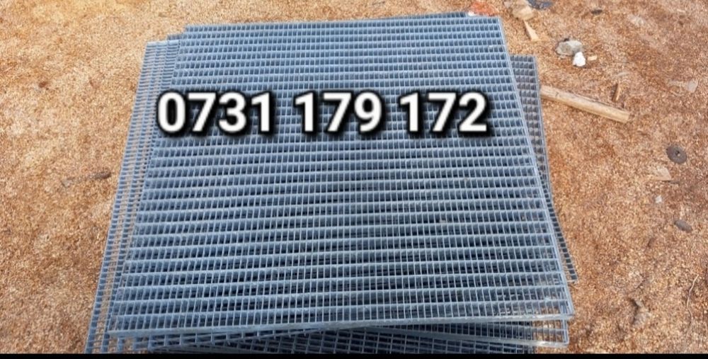 Grătare zincate galvanizat