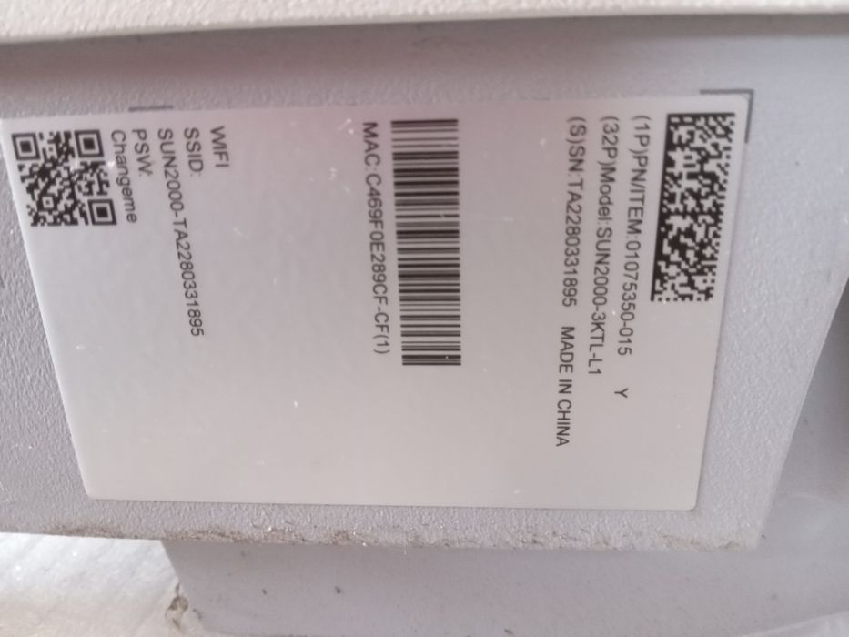 Invertor solar 3kw Huawei monofazic