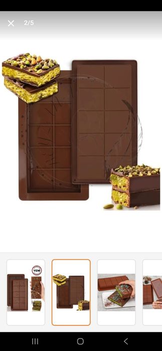 Дубай шоколадини килиш учун Kadayif ва колиб