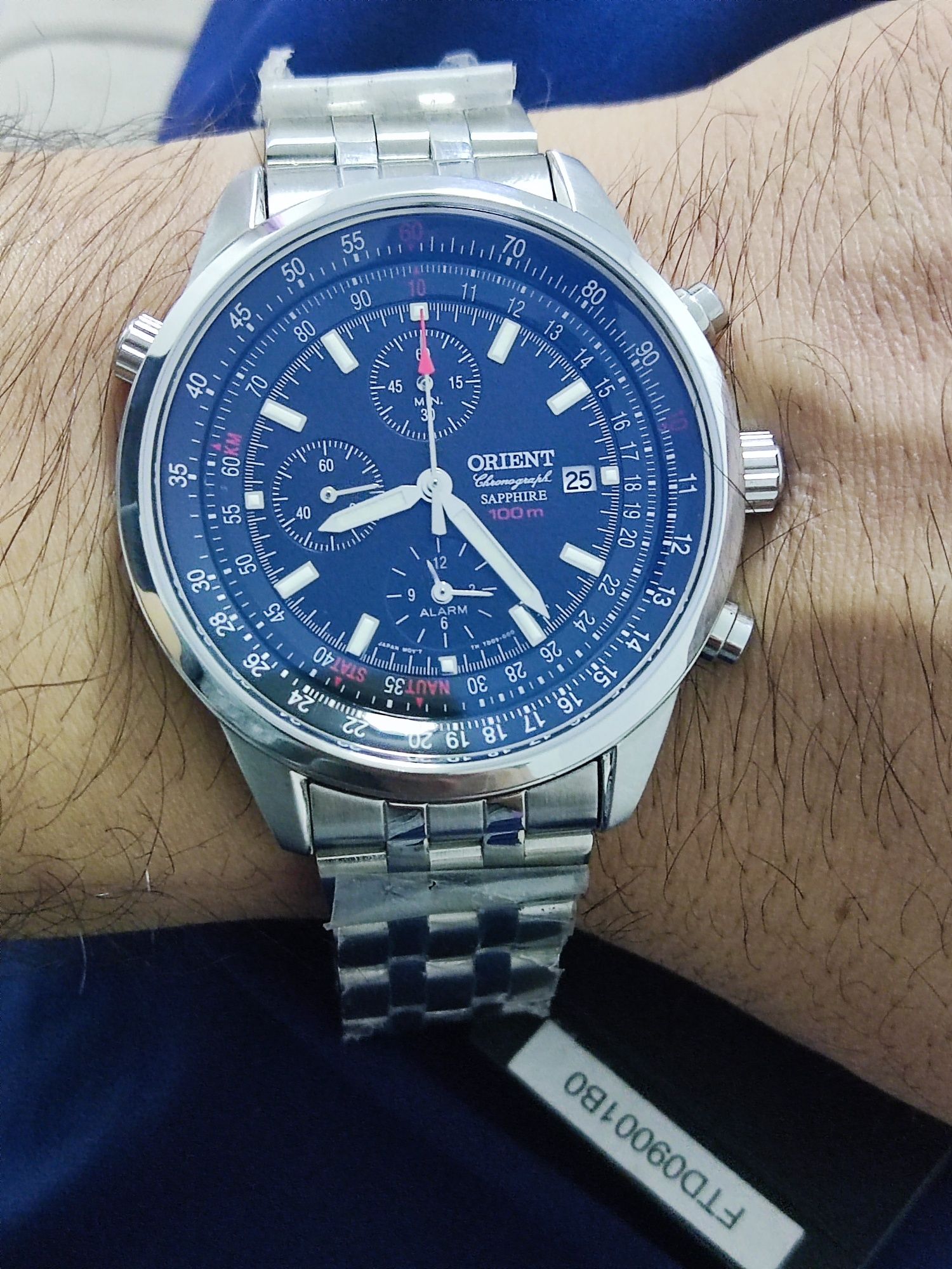 Orient chronograph sapphire