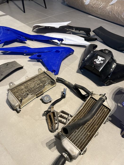 Yamaha yz450f 2017, Пластмаси , Радиатори , Седалка , Степенки, Лост.