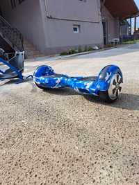 Hoverboard ,military blue cu scaun,6.5 inch