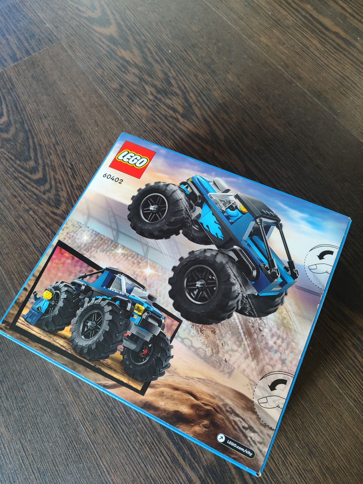 LEGO City - Monster truck albastru 60402 nou