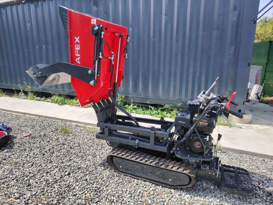 Minidumper pe senile cu basculare înaltă