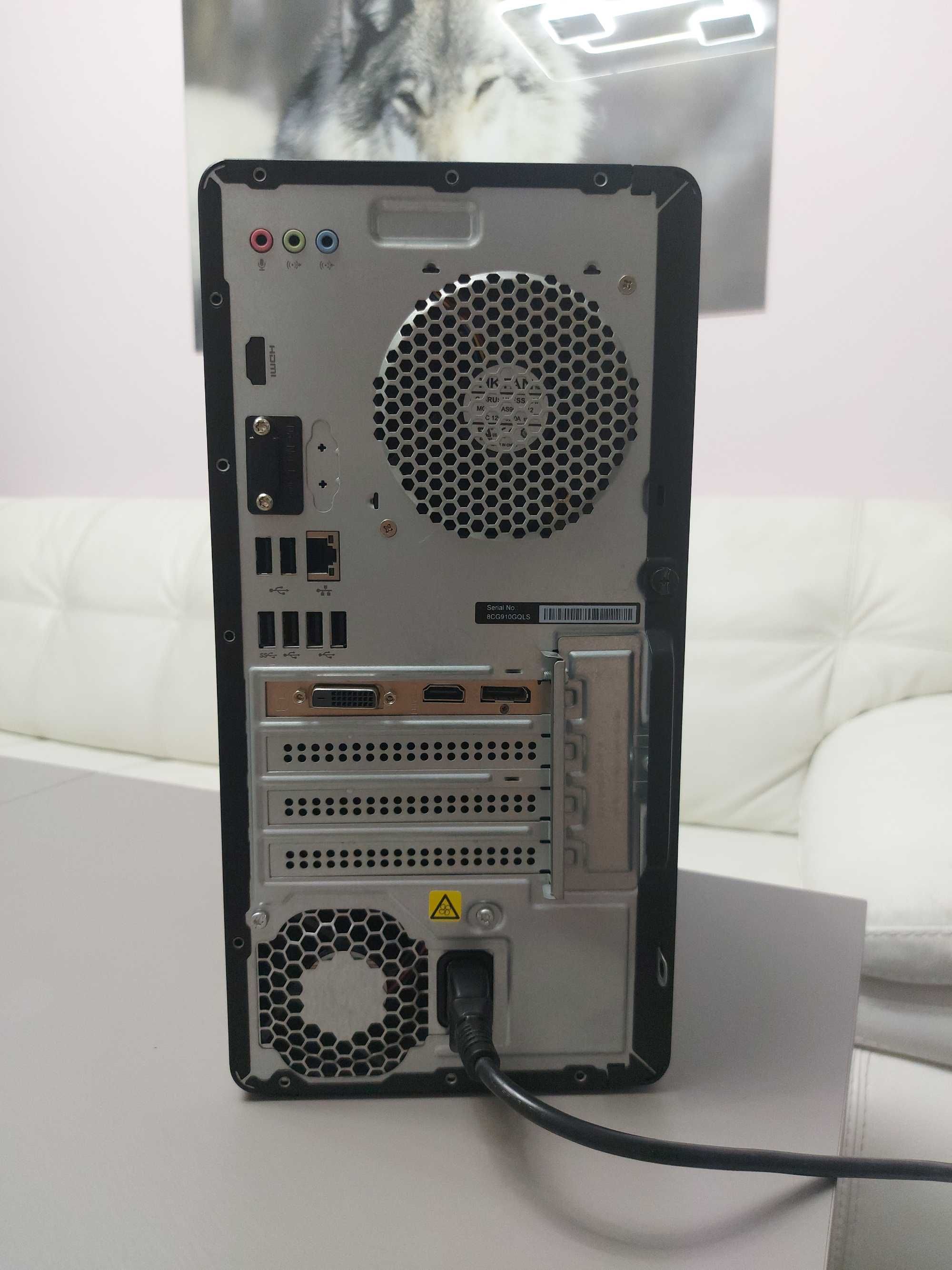 Геймърски компютър HP Pavilion 690-0001/i5-8400/GTX1050TI/8GB RAM DDR4
