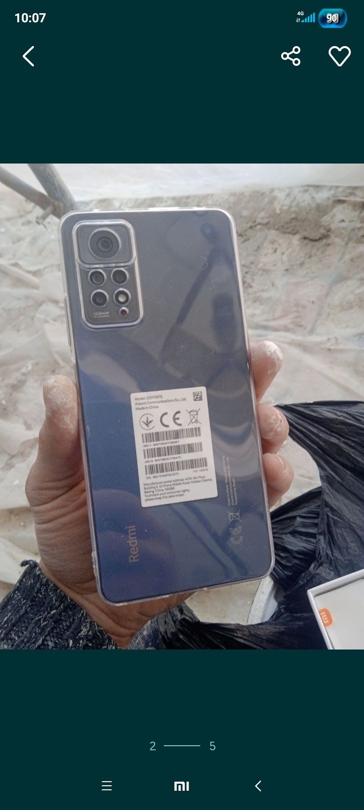 Redmi not 11pro 128tali