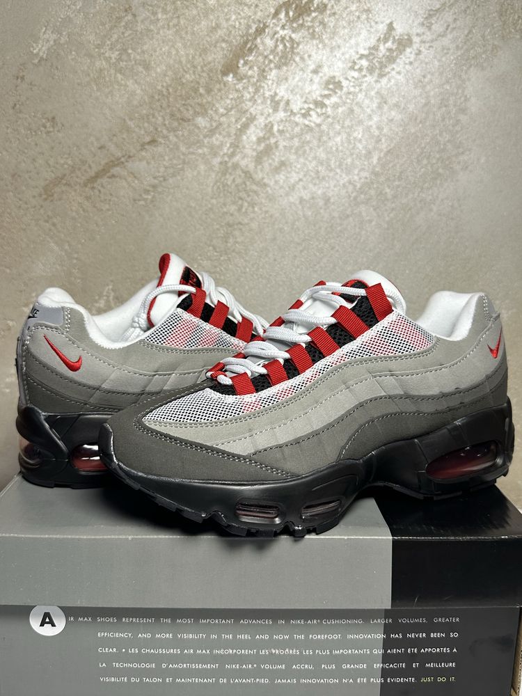 НАЛИЧНИ! Мъжки маратонки Nike Air Max 95 OG Solar Red