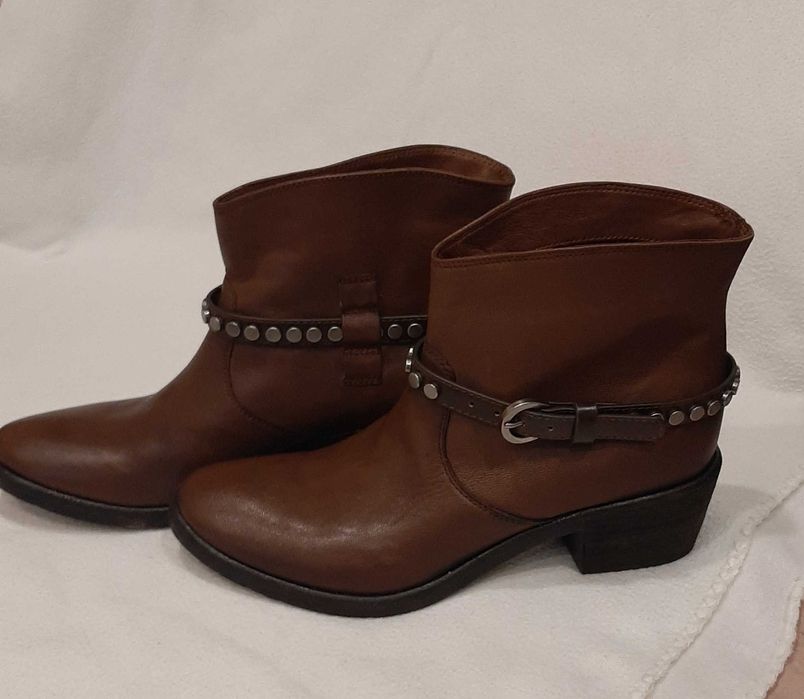 Дамски нови боти San Marina, естествена кожа