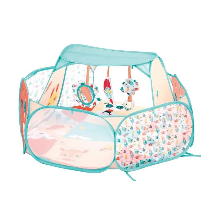 Модулен активен център LUDI – активна гимнастика, кошарка, килимче за