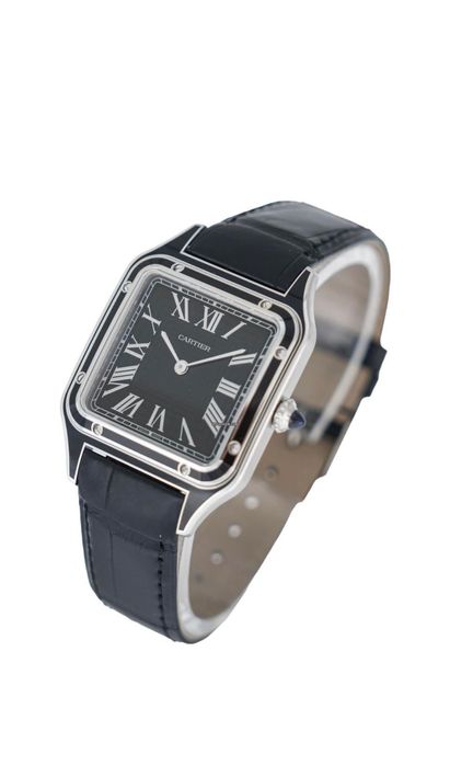 Cartier santos Dumont Black Lacquer WSSA0046 From 06/2025