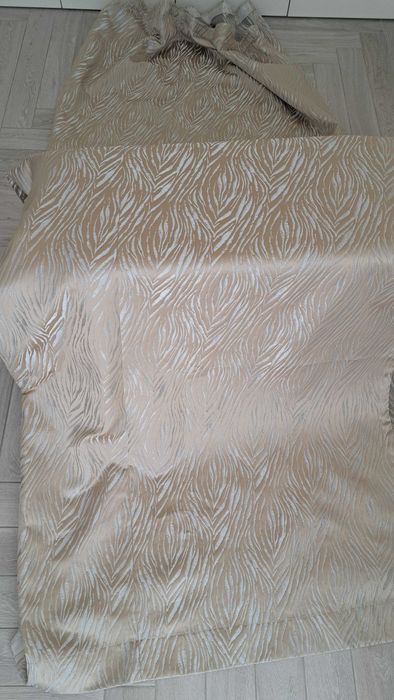 Draperie jacard din doua bucati - model elegant, ca noi
