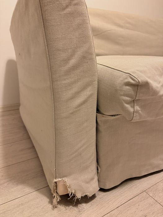 Canapea  3 locuri, extensibila Ikea