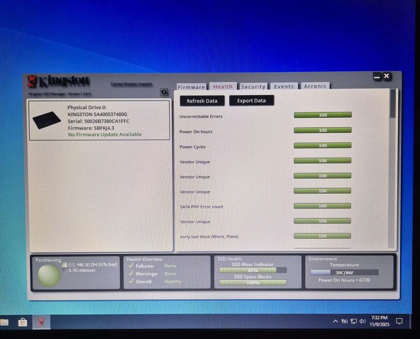 SSD Kingston A400 480GB SATA III