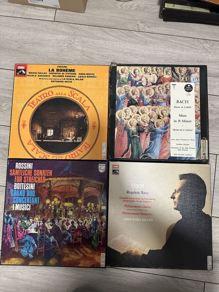 Vinyl Bach Bethoven Mozart