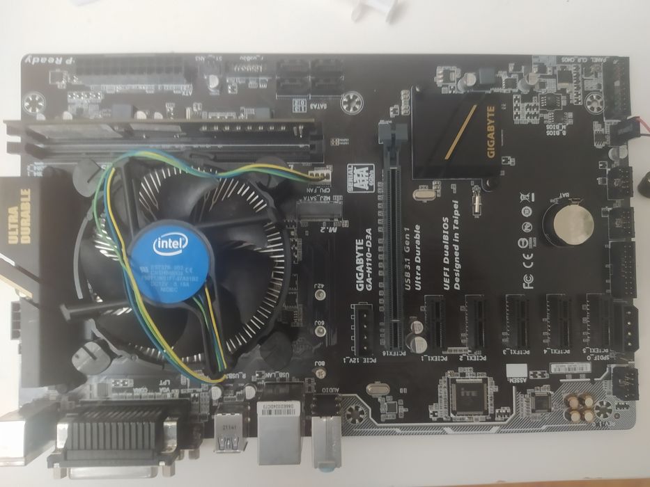 Комплект материнской платы i5-6500, lga1151, ddr4 4gb