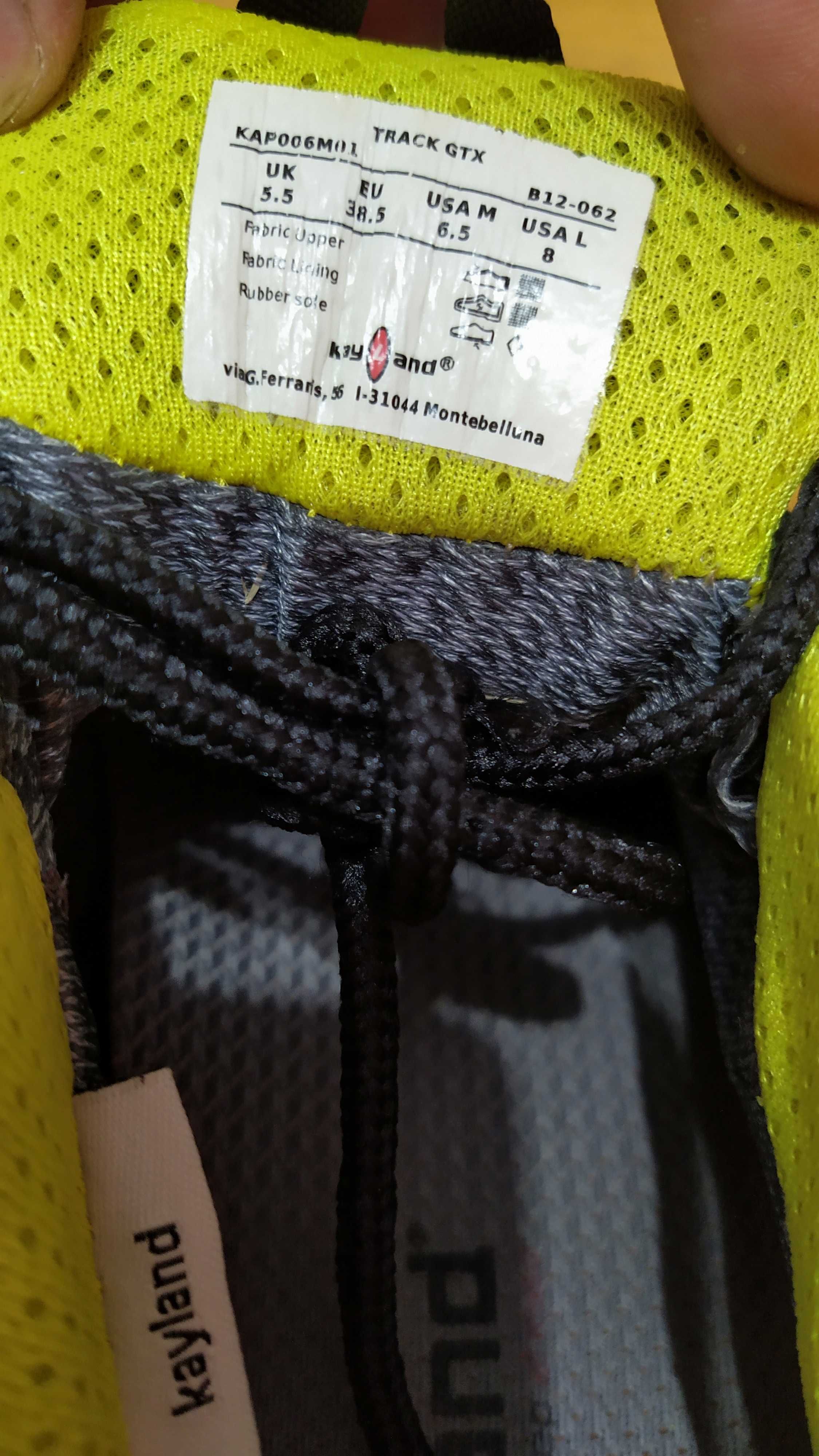 Ghete Montane Kayland Italia,Vara,Vibram,Mar.38 Talpic 24cm,mammut