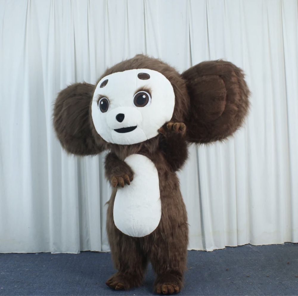 Mascota gonflabila veverita de 2.6 metri, baterie si incarcator INCLUS