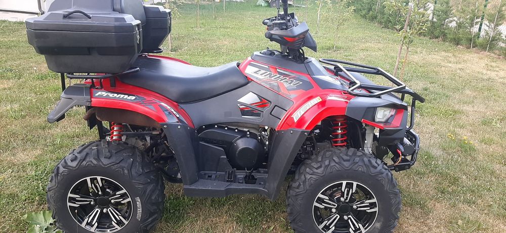 Vând atv linhai 500cc 4x4