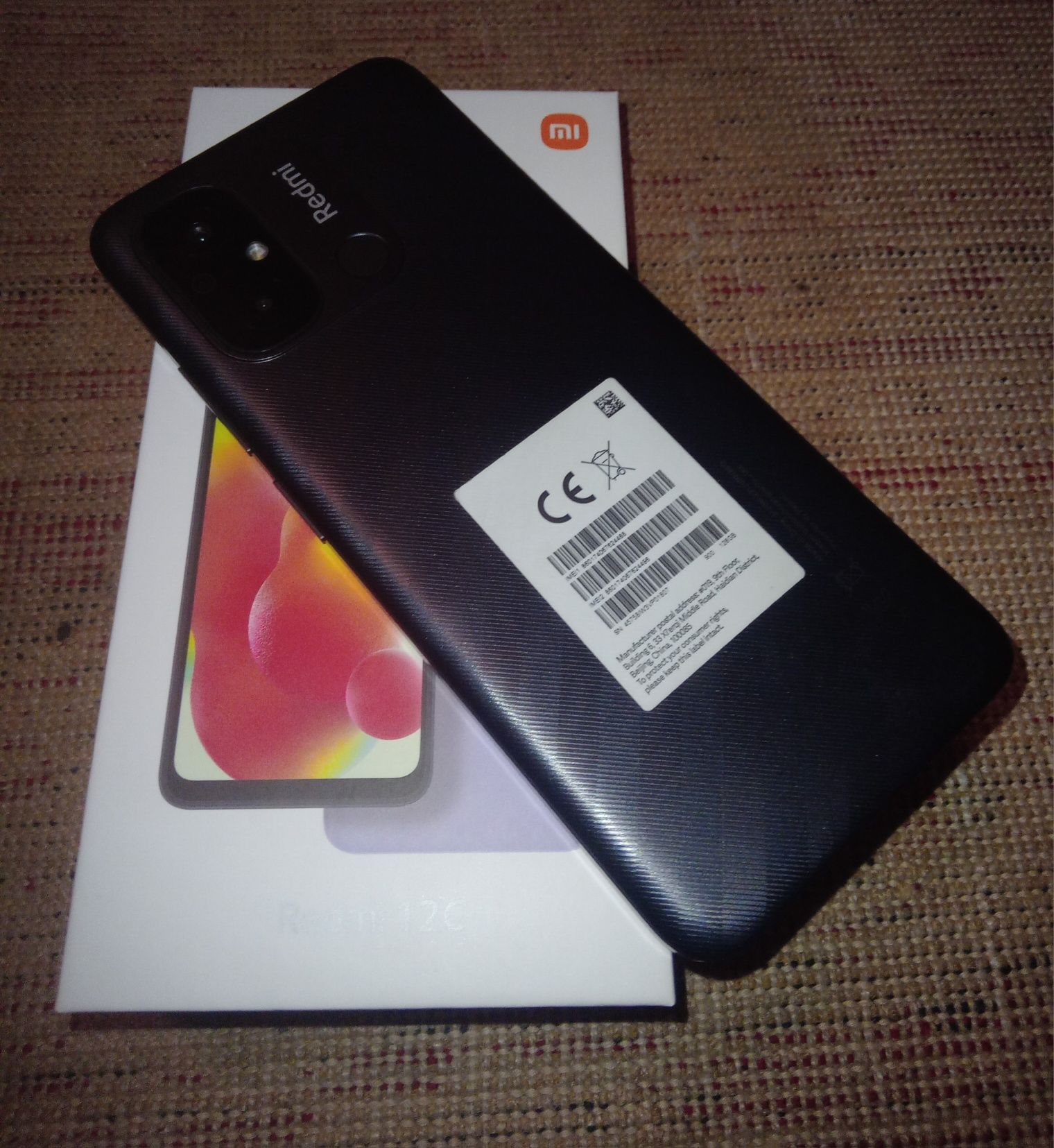 На гарантии Redmi 12C 128 Gb 2023г