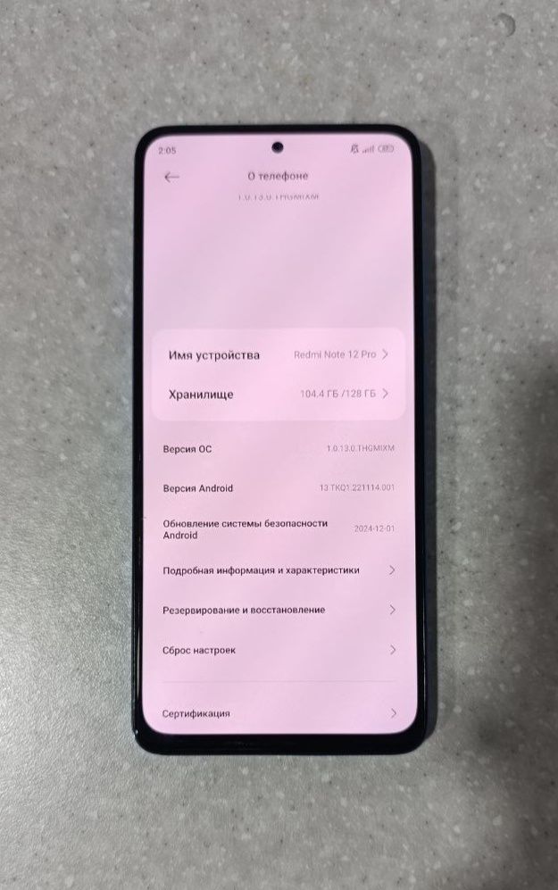 Redmi note 12 pro ideal 6/128