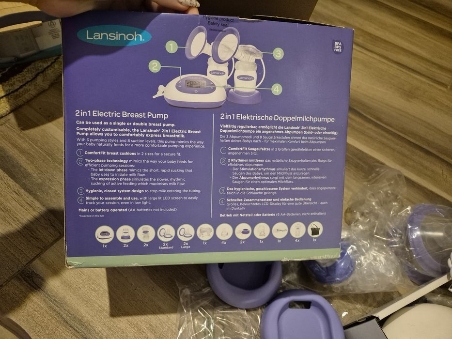 Pompa de san Lansinoh CADOU jucarie