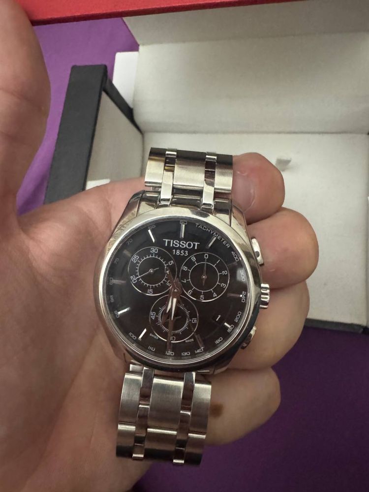Tissot 1853 chronograph Big Black Dial Срочно
