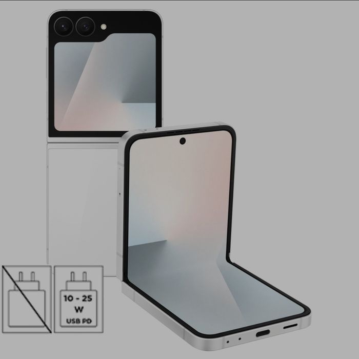 Смартфон GSM SAMSUNG GALAXY Z FLIP 7 FE F761 256 WH 6.70 ", 128 GB, RA