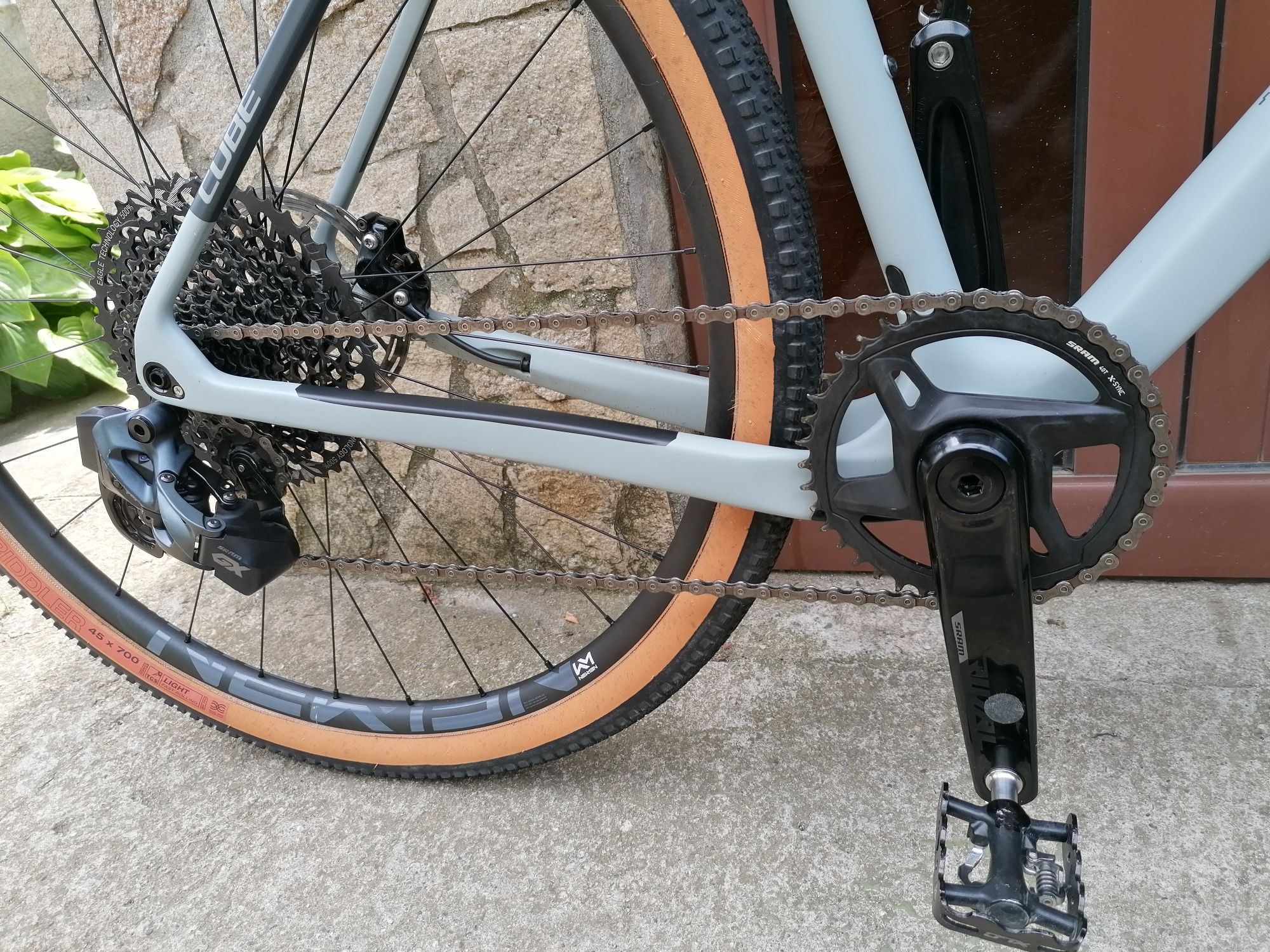 CUBE C:62S Гравел 8,4 кг. Sram GX 1*12