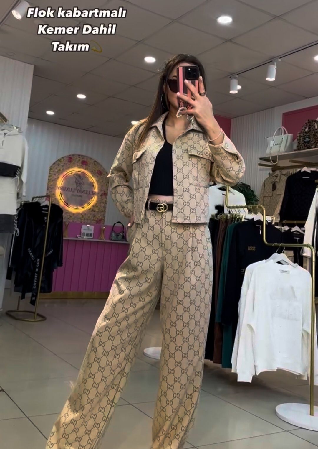 Дамски комплект Gucci/ВИДЕО НА МОДЕЛА/