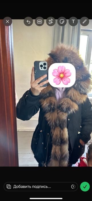 Продам парку шубу мех из соболя