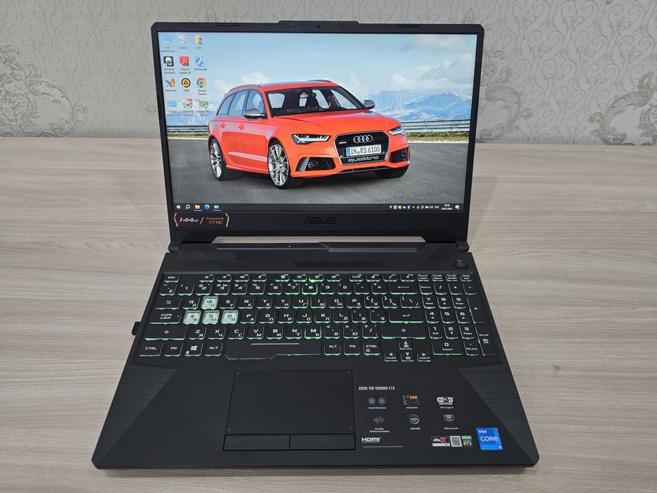 ASUS, RTX 3050 4Gb, Core i5-11Th, RAM 16Gb, SSD 512Gb, Full HD 144GHz