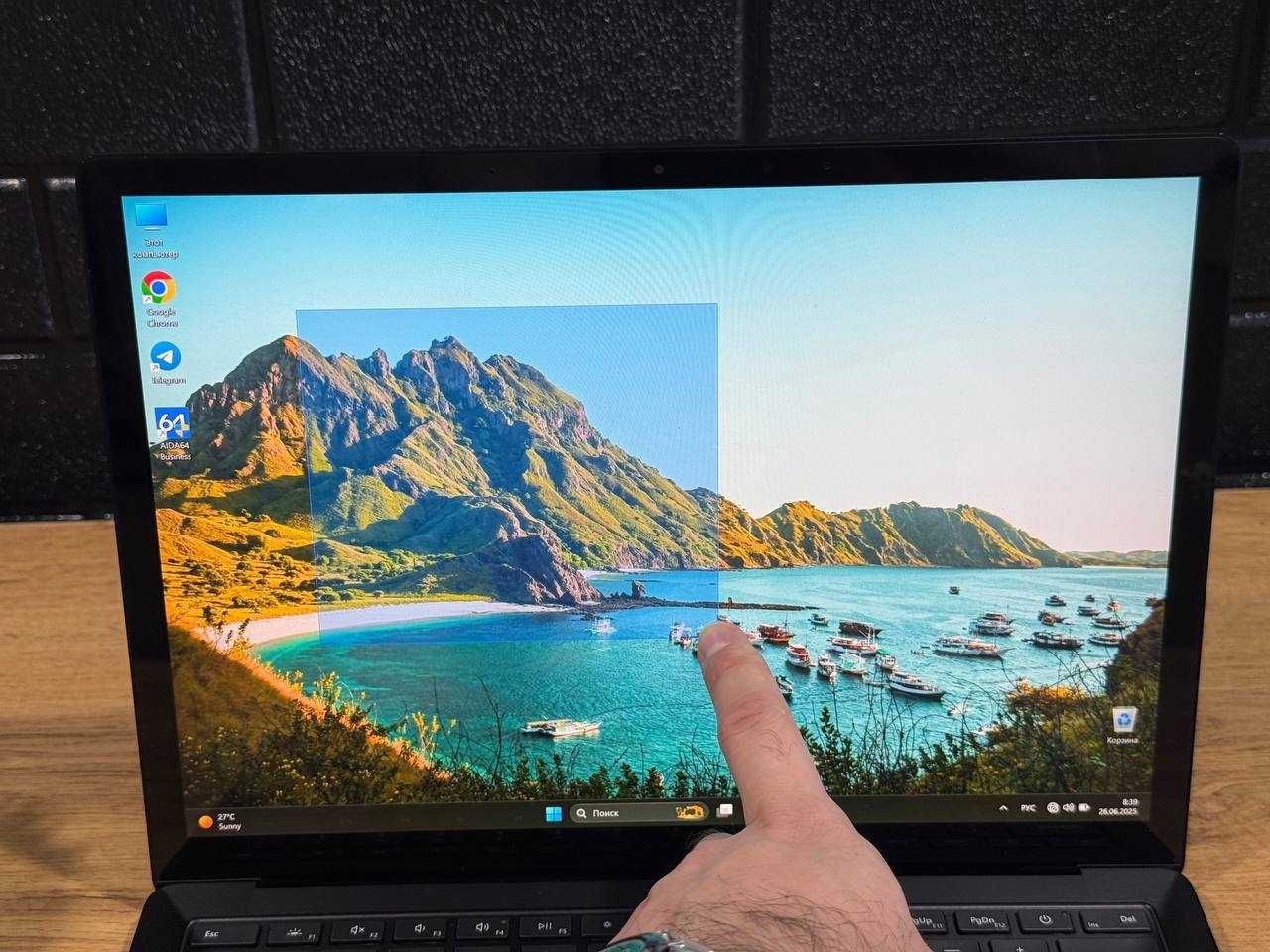 Microsoft Surface Laptop 3 / i7 1065G7 / 16Gb/256Gb / Сенсорный / 2K