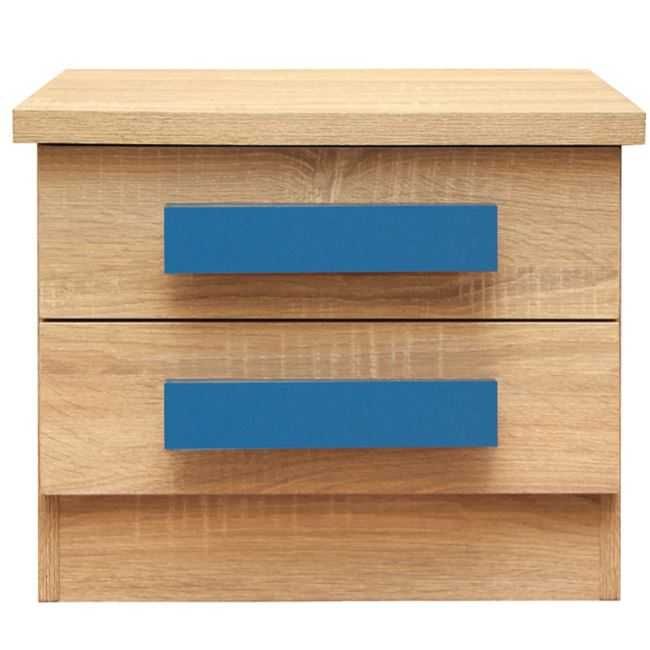 Нощно шкафче, Playroom Sonama-Blue, Син, Розов, Пдч, 40х48х39см.