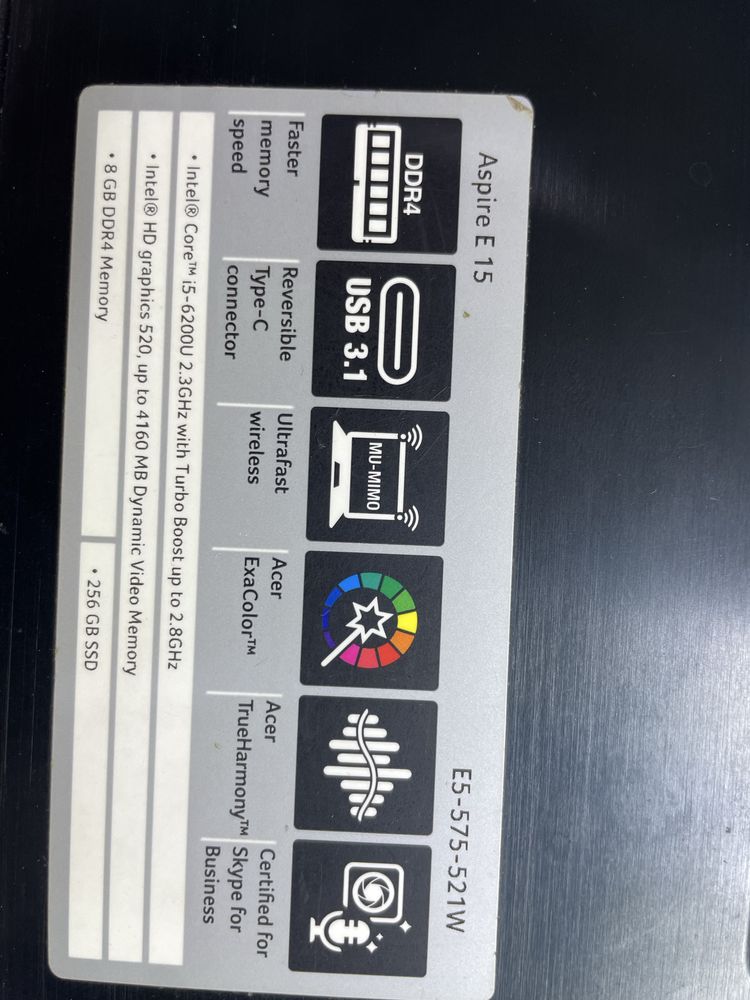 Acer Aspire E5-575