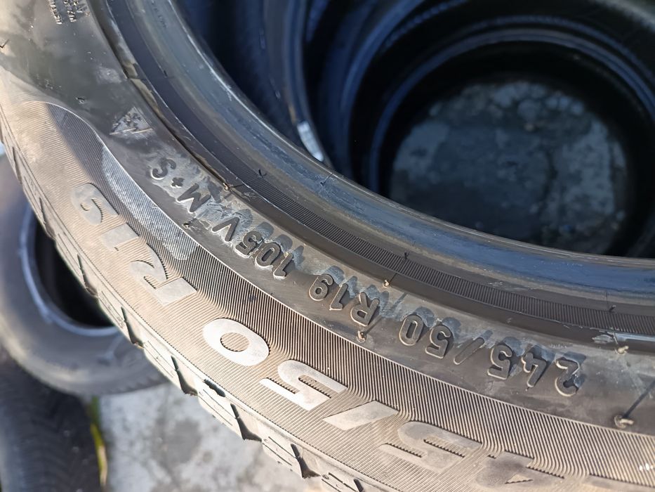 Anvelope MS iarna 245 50 19 pirelli runflat 2022 6.5-6.9mm