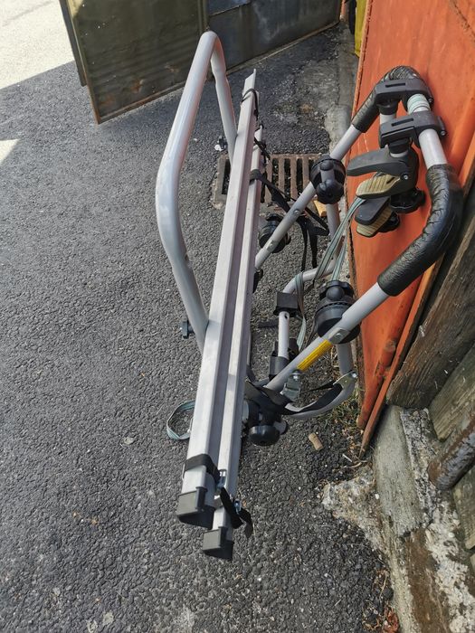 Portbagaj biciclete pe roata de rezervă sau haion