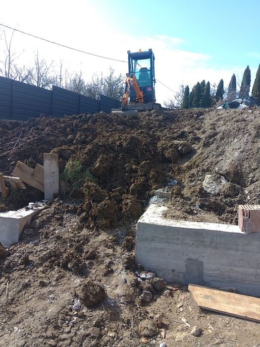 Lucrări de excavare