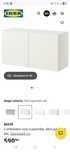 BCorp suspendat IKEA BESTA alb, 120x42x64 cm - jumatate de pret
Combi