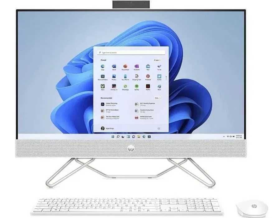 (Новый)24" Моноблок HP AIO 24 i3-1215U 4.4 ГГц, RAM 4 ГБ, SSD 256 NVME