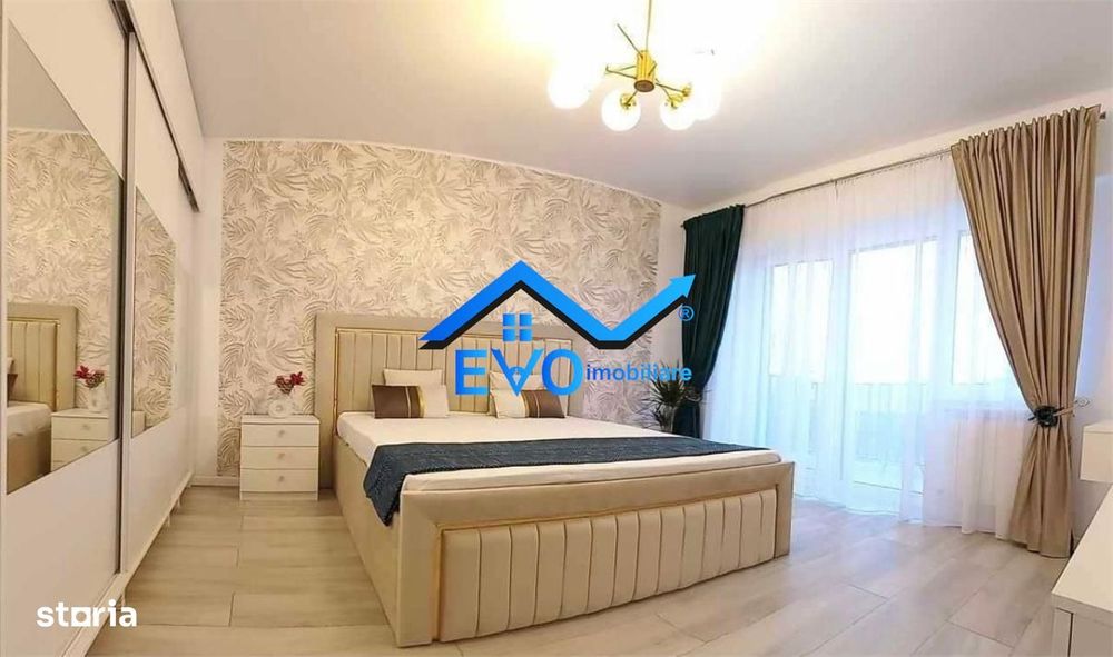 Apartament cu o camera, bloc nou, baie cu geam, mobilat, Tatarasi, Ias