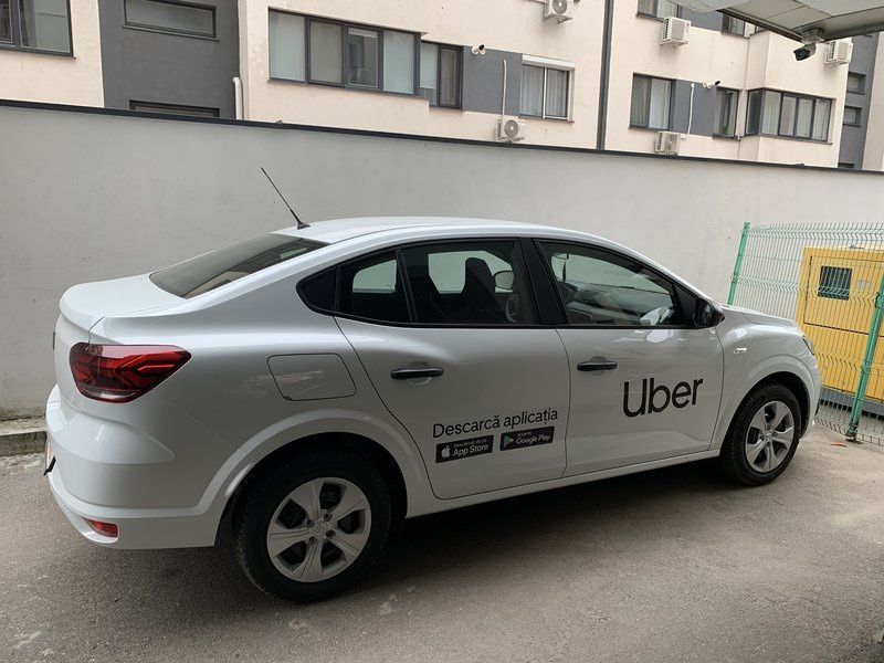 Autocolante Bolt / Tazz / Glovo / Uber / Alte reclame