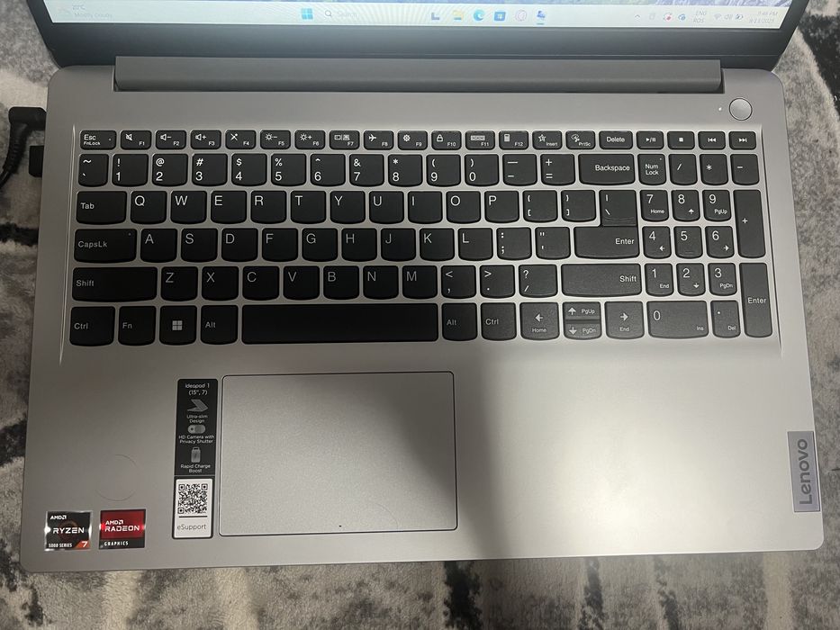 Laptop Lenovo IdeaPad 1 15ALC7, 15.6", Full HD, AMD Ryzen 7 5700U