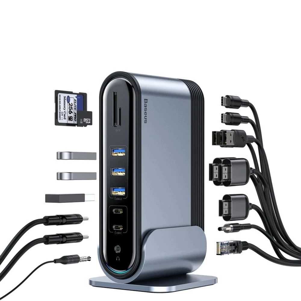 ХЪБ / Докинг станция 17в1 BASEUS UnionJoy USB-C