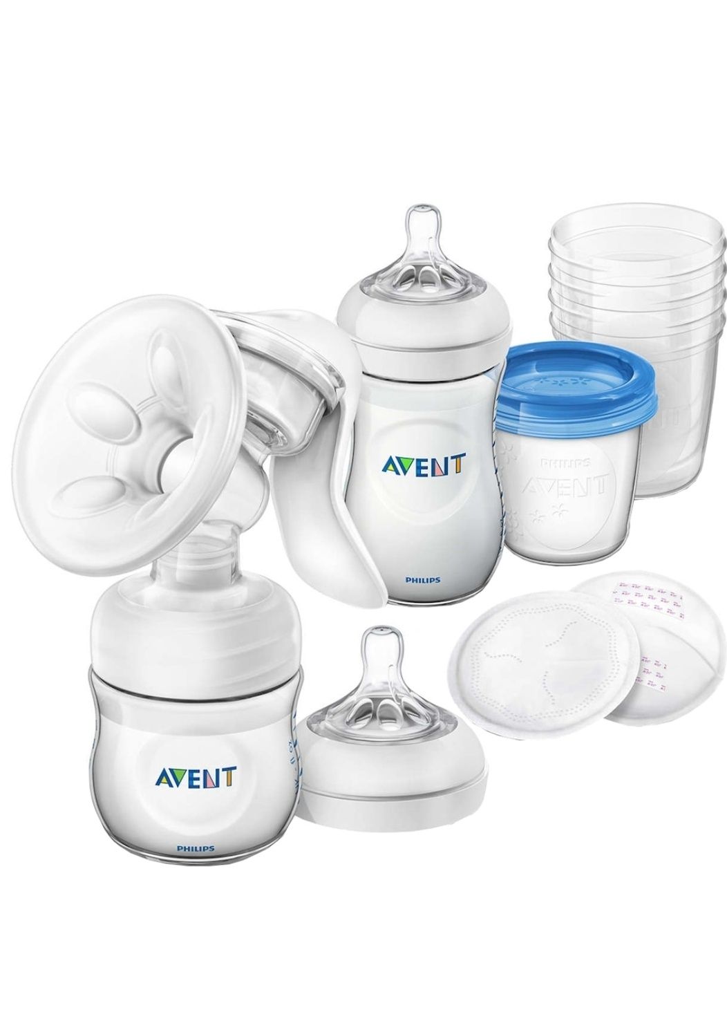 Set pentru alaptare Philips Avent cu pompa de san manuala