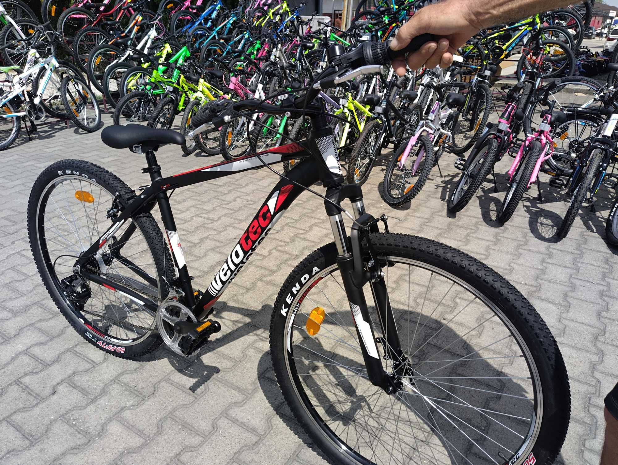 SPRINT Алуминиев велосипед 29" Velotec PRO черен/червен