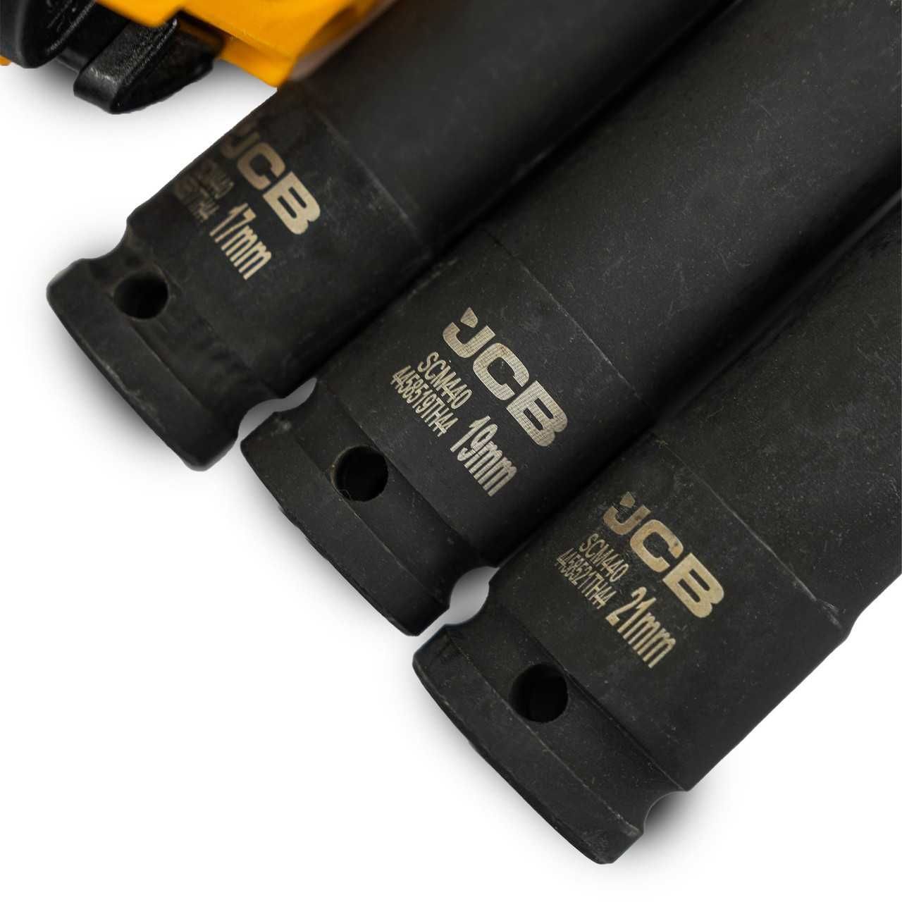 Пневматичен ударен гайковерт JCB  1/2" 1450Nm с 3 вложки  , RP9510 KIT