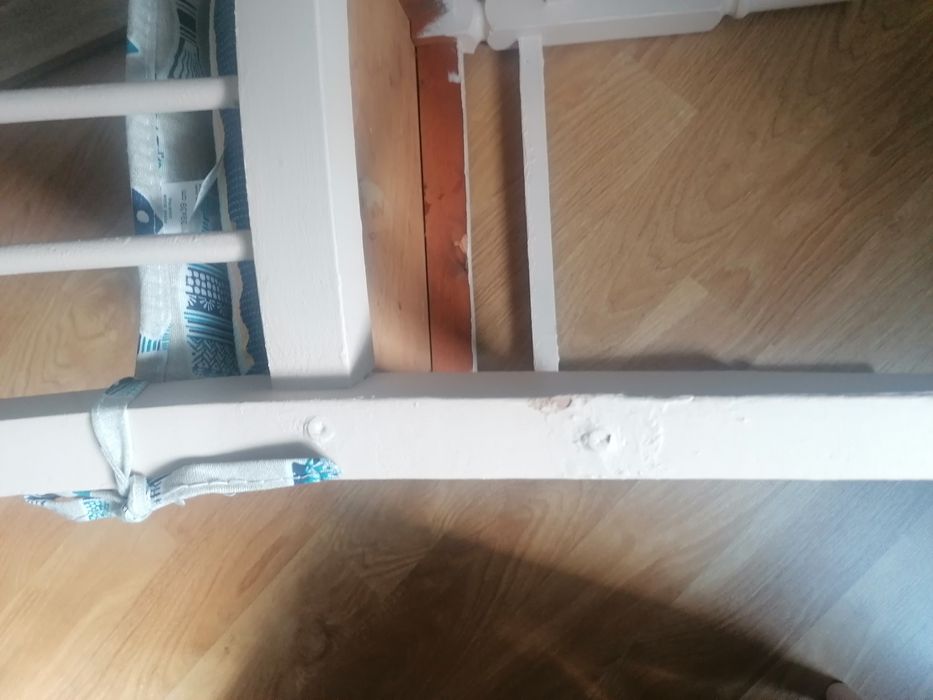 Scaun lemn masiv restaurat integral
