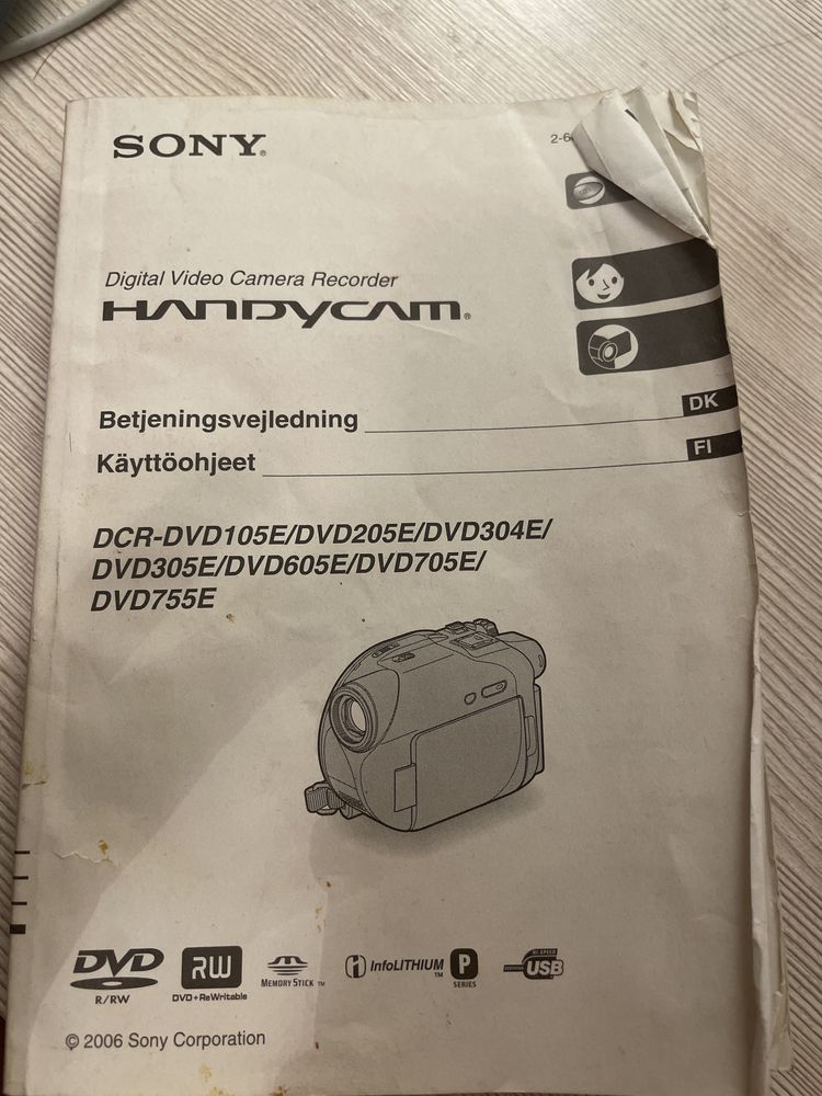 Срочно продам видеокамеру sony