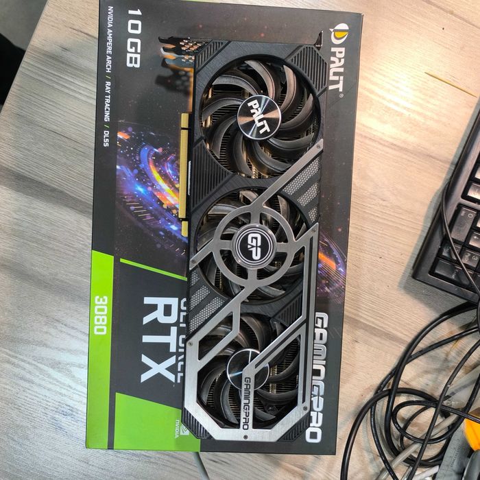 Видеокарта Palit RTX3080 GamingPro 10Gb