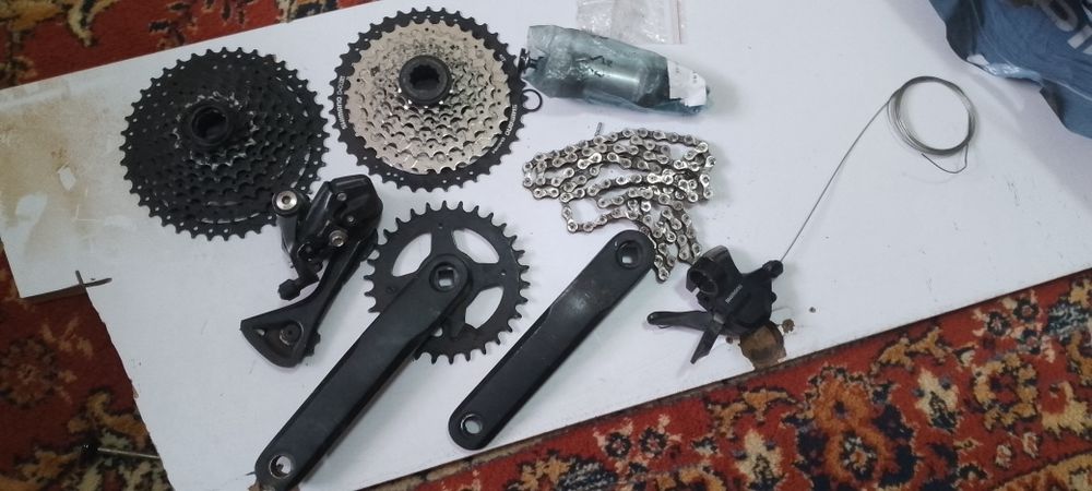 Продам трансмисию для велосипеда